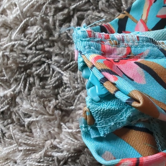 Billabong Girls Core Mock Neck Swimsuit - Picture 9 of 10